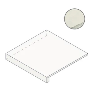 Ступень Atlas Concorde Russia Empire Statuario Scalino Angolare 160 Sx 33x160 матовая
