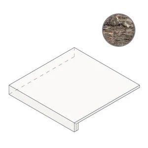 Ступень Atlas Concorde Russia Epos Grey Scalino Angolare 120 Sx 33x120 матовая