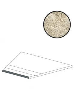 Спецэлемент Atlas Concorde Russia Forte Dei Marmi Quark Brazilian Gold Bordo Piscina Angolo Dx 620090001105 30x60 матовый