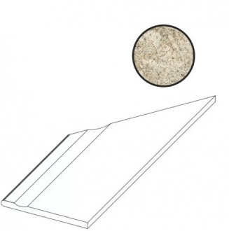 Forte Dei Marmi Quark Brazilian Gold Bordo Piscina Angolo Sx 620090001106