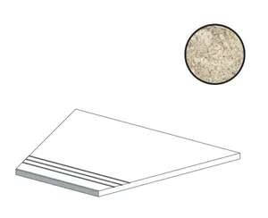 Спецэлемент Atlas Concorde Russia Forte Dei Marmi Quark Brazilian Gold Gradino Lineare Angolo Dx 620040000179 30x60 матовый