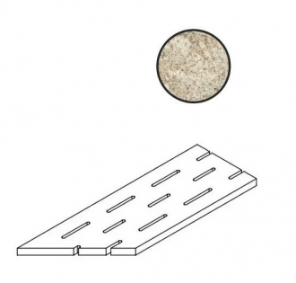 Forte Dei Marmi Quark Brazilian Gold Griglia Angolo Sx 620090001109