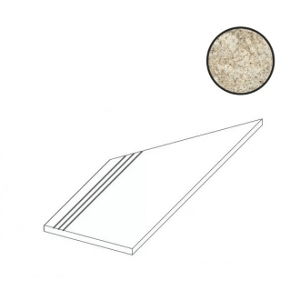 Forte Dei Marmi Quark Brazilian Gold Lineare Angolo Sx 620090001100