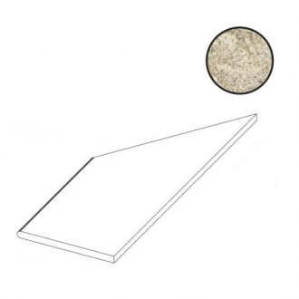 Forte Dei Marmi Quark Brazilian Gold Round Angolo Sx 620090001103
