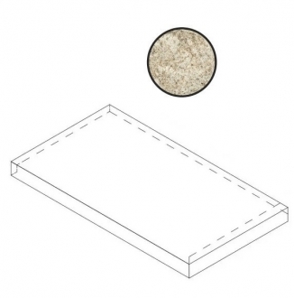 Forte Dei Marmi Quark Brazilian Gold Scalino Angolo Sx 620070002755