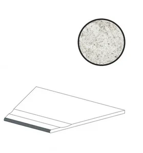 Спецэлемент Atlas Concorde Russia Forte Dei Marmi Quark Brazilian White Bordo Piscina Angolo Dx 620090001123 30x60 матовый