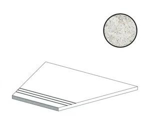 Спецэлемент Atlas Concorde Russia Forte Dei Marmi Quark Brazilian White Gradino Lineare Angolo Dx 620040000182 30x60 матовый
