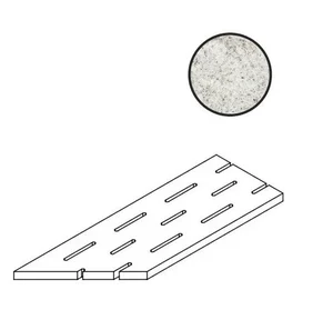 Спецэлемент Atlas Concorde Russia Forte Dei Marmi Quark Brazilian White Griglia Angolo Sx 620090001127 20x60 матовый