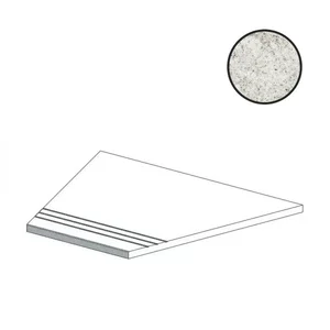 Спецэлемент Atlas Concorde Russia Forte Dei Marmi Quark Brazilian White Lineare Angolo Dx 620090001117 30x60 матовый