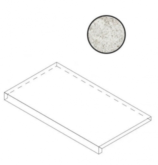Forte Dei Marmi Quark Brazilian White Scalino Sp 620070002756