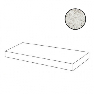 Forte Dei Marmi Quark Brazilian White Scalino Angolare Dx 620070002674