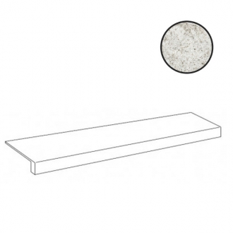 Forte Dei Marmi Quark Brazilian White Scalino Frontale 620070002642