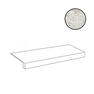 Forte Dei Marmi Quark Brazilian White Scalino Frontale 620070002666