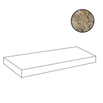 Forte Dei Marmi Quark Breccia Di Caravaggio Scalino Angolare Sx 620070002681
