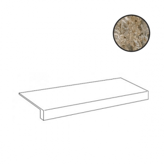 Forte Dei Marmi Quark Breccia Di Caravaggio Scalino Frontale 620070002665