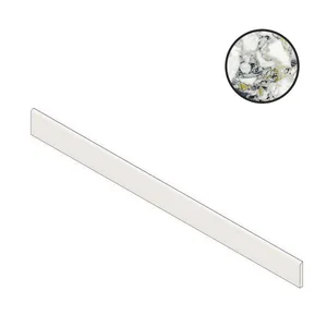 Бордюр Atlas Concorde Russia Forte Dei Marmi Quark Ceppo Apuano Forest Battiscopa Lap 610130007534 7,2x80 лаппатированный