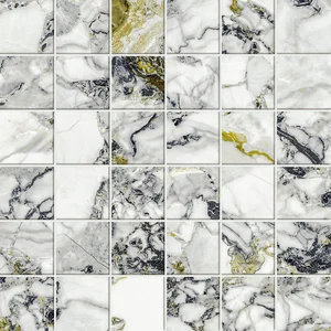 Мозаика Atlas Concorde Russia Forte Dei Marmi Quark Ceppo Apuano Forest Mosaic Lap 610110001186 30x30 лаппатированная