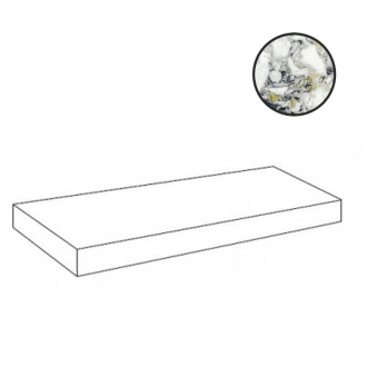 Forte Dei Marmi Quark Ceppo Apuano Forest Scalino Angolare Sx 620070002685