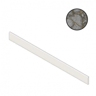 Бордюр Atlas Concorde Russia Forte Dei Marmi Quark Ceppo Apuano Quartz Battiscopa Lap 610130007535 7,2x80 лаппатированный