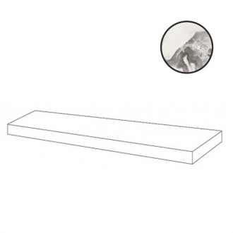Forte Dei Marmi Quark Oyster White Scalino Angolare Dx 620070002648