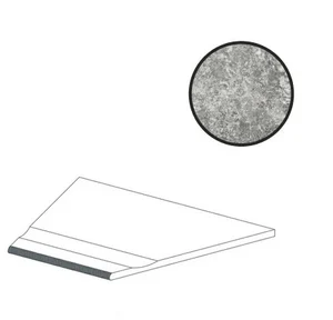 Спецэлемент Atlas Concorde Russia Forte Dei Marmi Quark Persian Grey Bordo Piscina Angolo Dx 620090001087 30x60 матовый