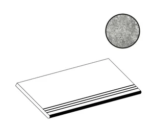 Ступень Atlas Concorde Russia Forte Dei Marmi Quark Persian Grey Gradino Lineare 620040000175 30x60 матовая
