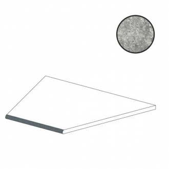 Forte Dei Marmi Quark Persian Grey Round Angolo Dx 620090001084
