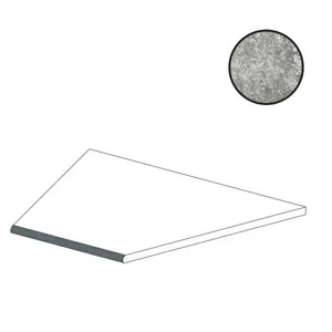 Спецэлемент Atlas Concorde Russia Forte Dei Marmi Quark Persian Grey Round Angolo Dx 620090001084 30x60 матовый