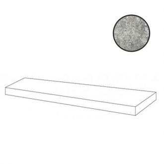 Forte Dei Marmi Quark Persian Grey Scalino Angolare Dx 620070002651