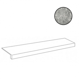 Forte Dei Marmi Quark Persian Grey Scalino Frontale 620070002643