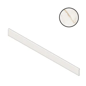 Бордюр Atlas Concorde Russia Forte Dei Marmi Quark Sahara Blanc Battiscopa 610130007523 7,2x80 матовый