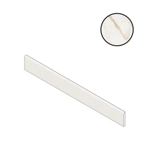 Бордюр Atlas Concorde Russia Forte Dei Marmi Quark Sahara Blanc Battiscopa 610130007536 7,2x60 матовый
