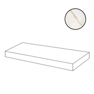 Forte Dei Marmi Quark Sahara Blanc Scalino Angolare Dx 620070002671
