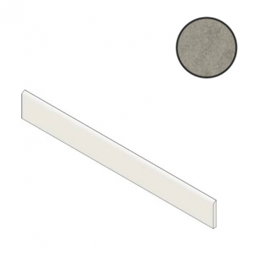 Бордюр Atlas Concorde Russia Forte Dei Marmi Rock Lunar Grey Battiscopa 610130008147 7,2x60 матовый