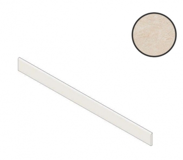 Бордюр Atlas Concorde Russia Forte Dei Marmi Rock Siberian Ivory Battiscopa 610130008137 7,2x80 матовый