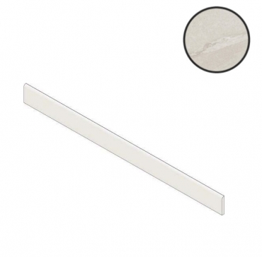 Бордюр Atlas Concorde Russia Forte Dei Marmi Rock Tiffany White Battiscopa 610130008141 7,2x80 матовый