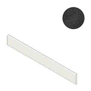 Бордюр Atlas Concorde Russia Forte Dei Marmi Rock Venaria Black Battiscopa 610130008152 7,2x60 матовый