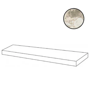 Ступень Atlas Concorde Russia Forte Dei Marmi Ceppo Ap. Cream Scal. Ang. DX 620070002430 33x80 матовая