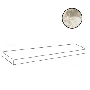 Ступень Atlas Concorde Russia Forte Dei Marmi Ceppo Ap. Cream Scal. Ang. SX 620070002414 33x160 матовая
