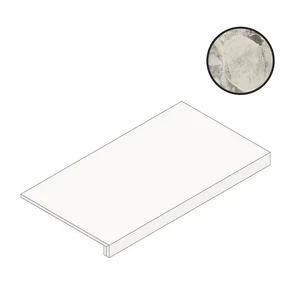 Ступень Atlas Concorde Russia Forte Dei Marmi Ceppo Apuano Pearl Lineare Angolo Sx 620090000979 30x60 матовая