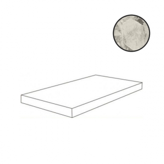 Forte Dei Marmi Ceppo Apuano Pearl Scalino Angolo Sx 620070802307