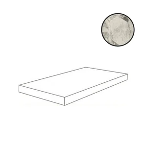 Ступень Atlas Concorde Russia Forte Dei Marmi Ceppo Apuano Pearl Scalino Angolo Sx 620070802307 33x60 матовая