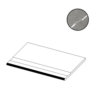 Forte Dei Marmi Elegant Grey Bordo Piscina Angolo Dx 620090000992