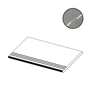 Ступень Atlas Concorde Russia Forte Dei Marmi Elegant Grey Gradino Lineare Angolo Sx 620040000150 30x60 матовая