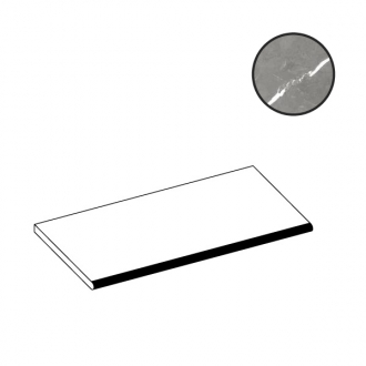 Forte Dei Marmi Elegant Grey Round Angolo Esterno Dx 620090001013
