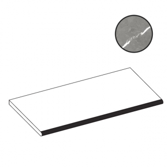 Forte Dei Marmi Elegant Grey Round Angolo Sx 620090000984