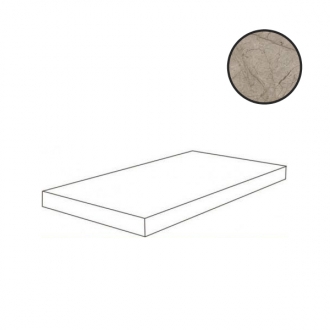 Forte Dei Marmi Mystic Grey Scalino Angolo Sx 620070802305