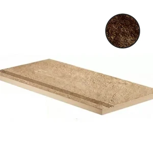 Спецэлемент Atlas Concorde Russia Landstone Brown Gradino Lineare 620040000116 30x60 матовый