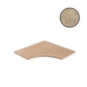Спецэлемент Atlas Concorde Russia Landstone Gold Bordo Curvilineo Svasato Round 30 620090000574 60x60 матовый