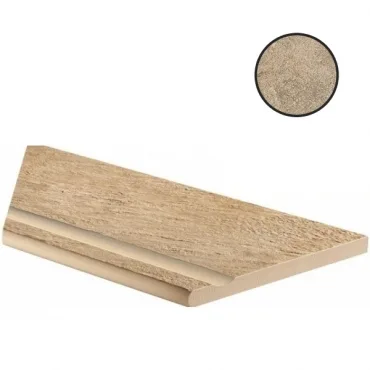 Спецэлемент Atlas Concorde Russia Landstone Gold Bordo Piscina Angolo Sx 620090000494 20x60 матовый